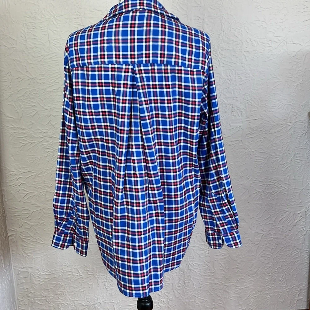 Anthropologie Grayson The Hero Buttondown Lucy Plaid Button Up Shirt - Picture 3 of 10